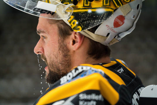 Skellefteås målvakt Gustaf Lindvall