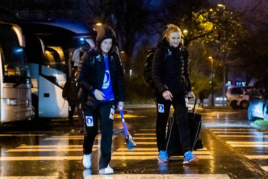 Marit Røsberg Jacobsen and Silje Waade of Norway