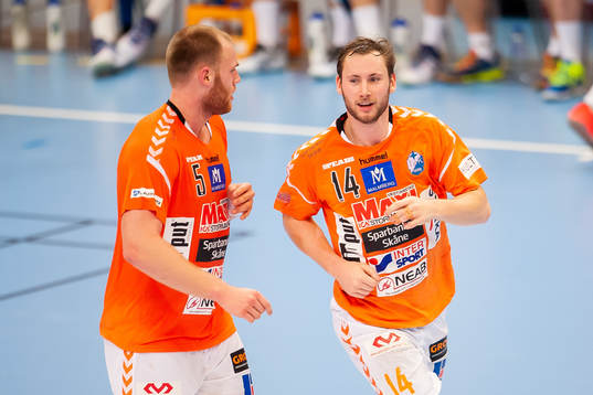 Kristianstads Viktor Hallén jublar