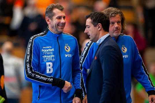 Redbergslids assisterande tränare Magnus Wislander