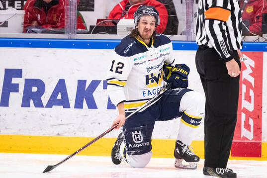 under ishockeymatchen i SHL mellan Mora och HV71