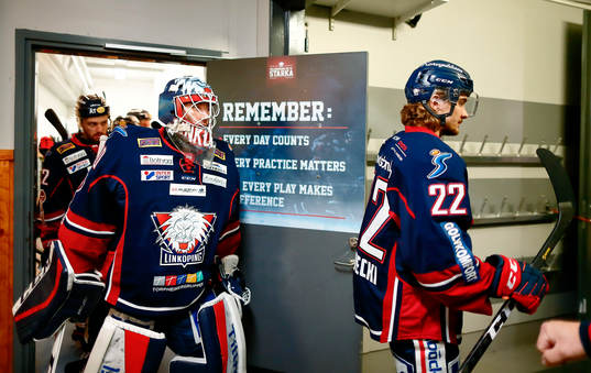 Linköpings målvakt Jacob Johansson
