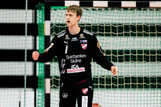 Lugis målvakt Anton Hagvall