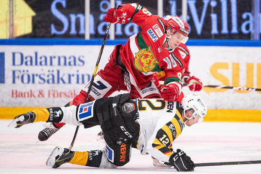 Moras Michael Haga och Skellefteås Adam Pettersson