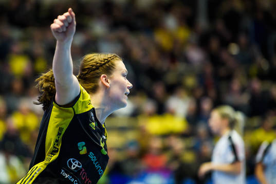 Sävehofs Johanna Forsberg jublar