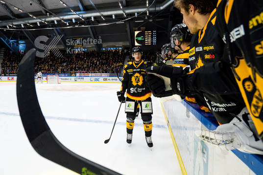 Skellefteås Robin Alvarez jublar