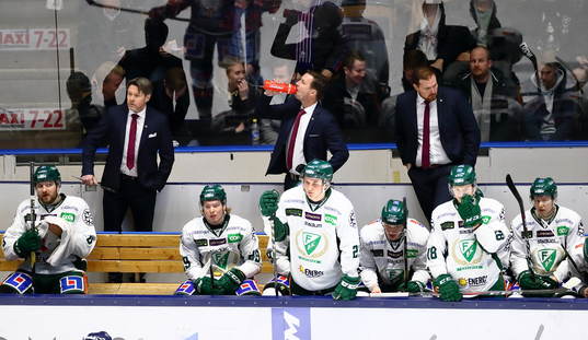 Färjestads tränare Johan Pennerborn