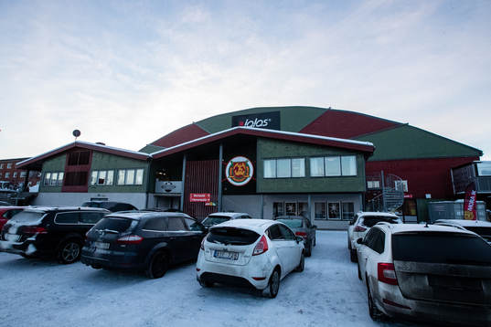 Jalas Arena innan ishockeymatchen i SHL mellan Mora och