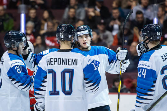 Bläddra bland fler bilder av 2019 IIHF World Junior Championship, day 10, semifinal, Finland - Switzerland