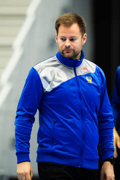 Förbundskapten Kristján Andrésson