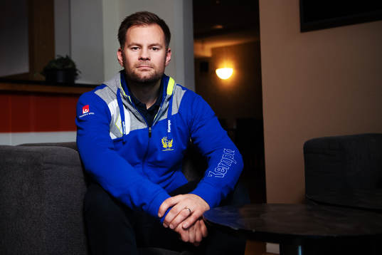 Förbundskapten Kristján Andrésson