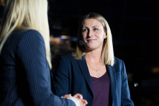 Expertkommentatorn Johanna Alm