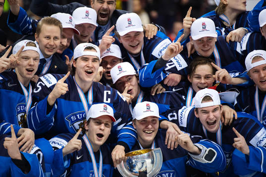 Bläddra bland fler bilder av 2019 IIHF World Junior Championship, day 11, final, USA - Finland