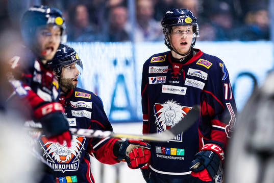 Linköpings Fredrik Karlström jublar