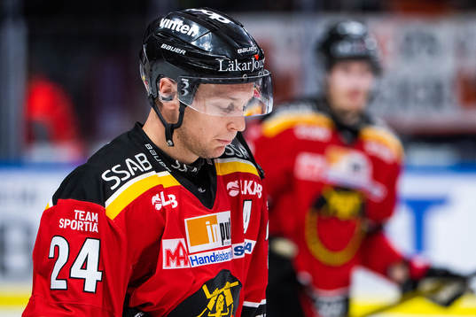 Luleås Johan Harju deppar