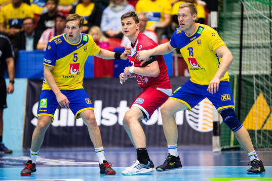 Sveriges Max Darj och Fredric Pettersson