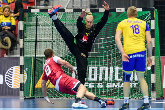 Sveriges målvakt Mikael Appelgren