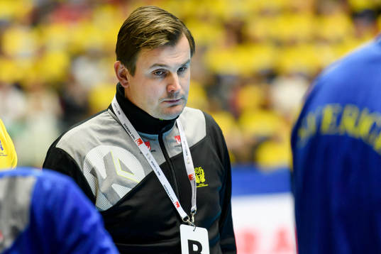 Sveriges assisterande förbundskapten Martin Boquist