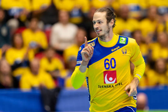 Sveriges Kim Ekdahl du Rietz jublar