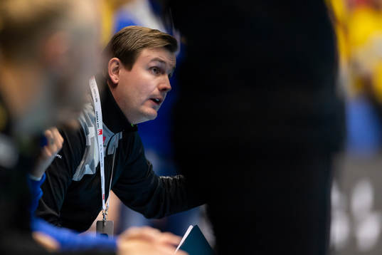 Sveriges assisterande förbundskapten Martin Boquist