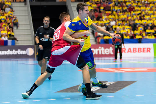 Rysslands Dmitrii Zhitnikov och Sveriges Kim Andersson