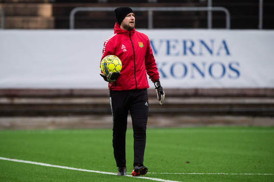 Målvaktstränare Tomas Vainio