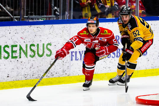 Örebros Kristian Näkyvä och Luleås Karl Fabricius