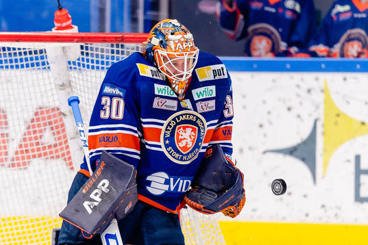 Växjös målvakt Viktor Fasth