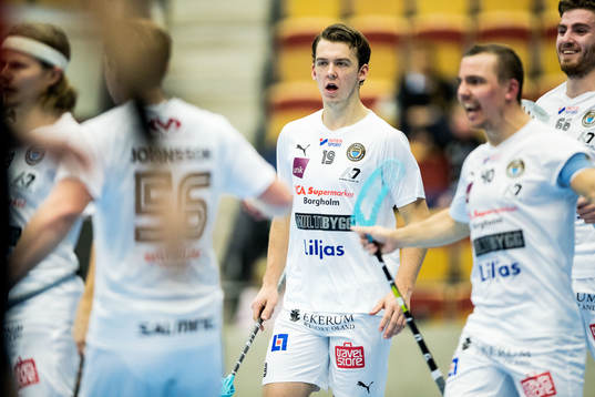 Kalmarsunds spelare jublar