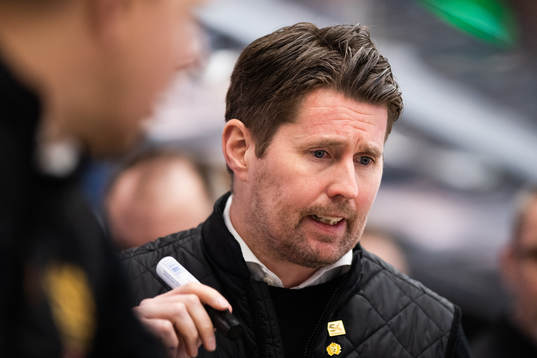 Skellefteås assisterande tränare Stefan Klockare