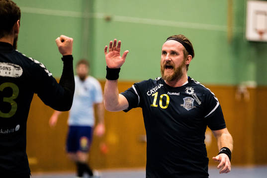 IK Sunds spelande assisterande tränare Peter Nordqvist