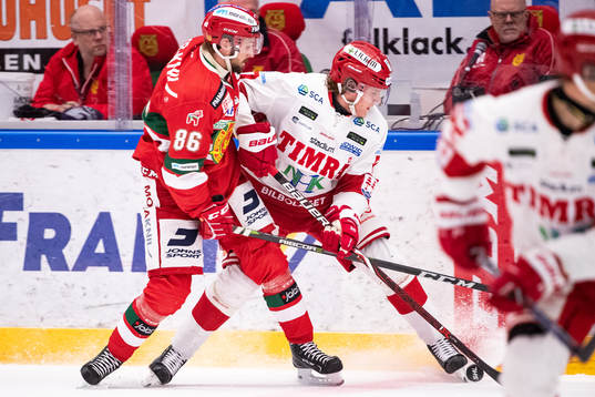 Moras Mathias Bromé och Timrås Marcus Hardegård