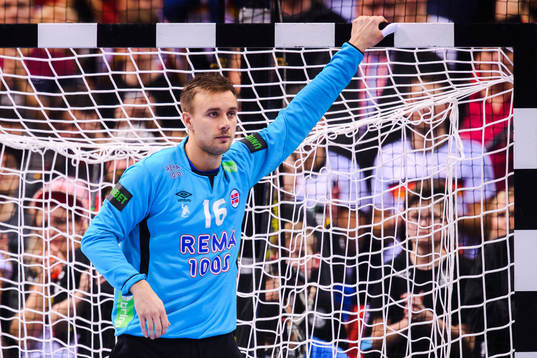 Goalkeeper Espen Christensen of Norway