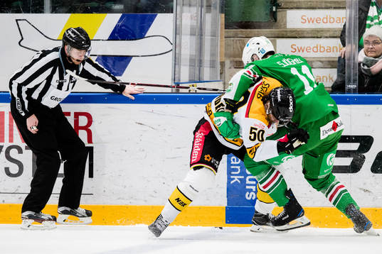 Luleås Daniel Sondell och Rögles Mattias Sjögren