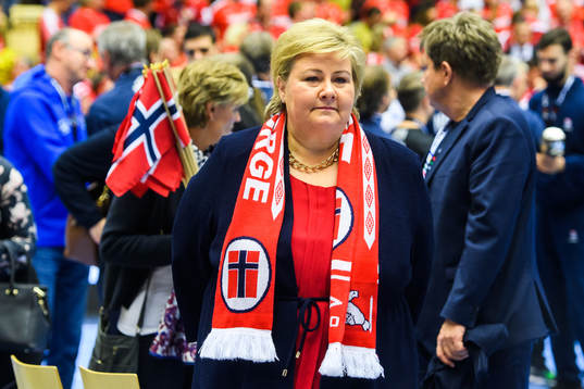 Prime minister Erna Solberg of Norway