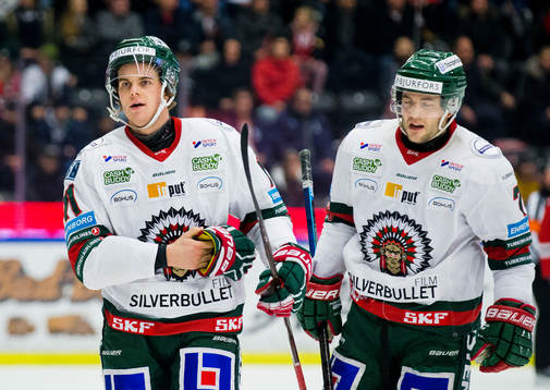 Frölundas Samuel Fagemo deppar