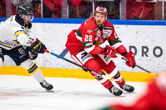 s Erik Brännström och Moras Matt Bailey