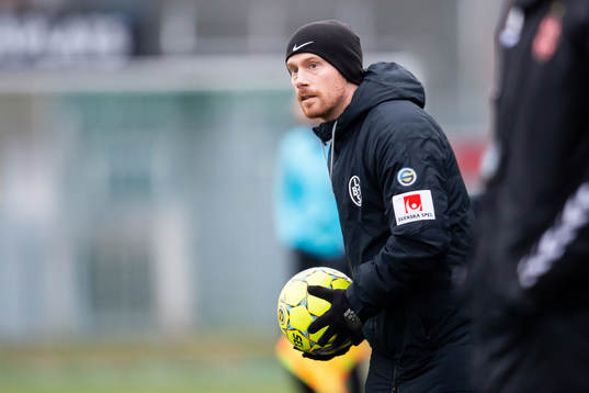 Landskronas assisterande tränare Max Mölder