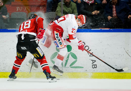 Örebros Rodrigo Abols och Timrås Johannes Kinnvall