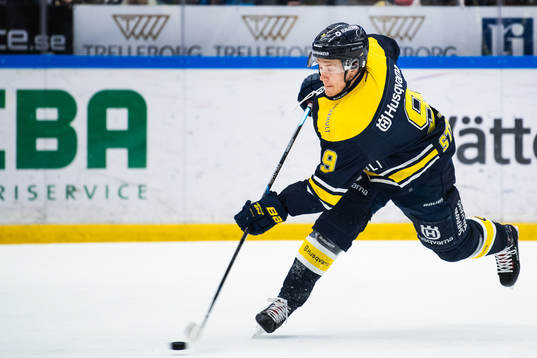 s Didrik Strömberg skjuter