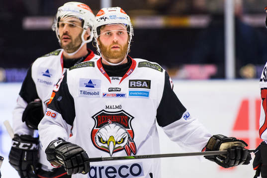 Malmö Redhawks Anton Mylläri deppar