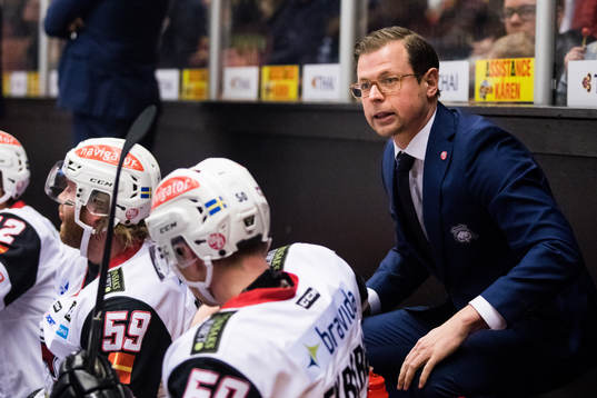 Malmö Redhawks assisterande tränare Martin Filander