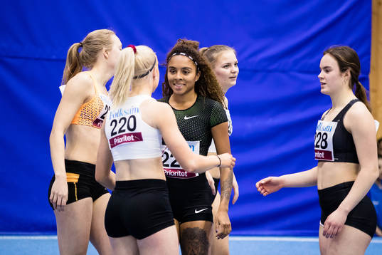 Irene Ekelund, Spårvägens FK vinner 60m National  och