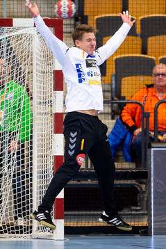 Kristianstads målvakt Leo Larsson