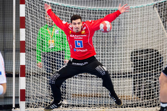 Karlskronas målvakt Uros Tomic