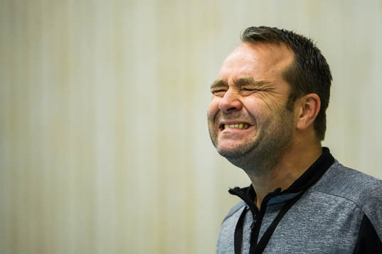 Heids  tränare Magnus Lindqvist reagera