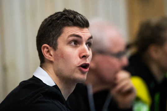 Sävehofs tränare Rasmus Overby