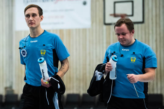 Domarna Oliver Quist och Joel Olovsson