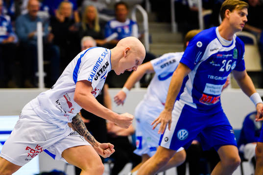 Redbergslids Markus Thorbjörn jublar