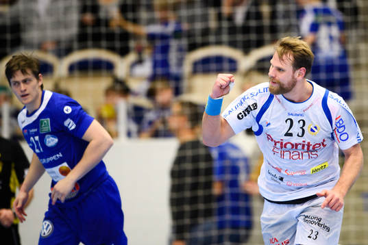 Alingsås Andreas Lang och Redbergslids Oskar Ysander